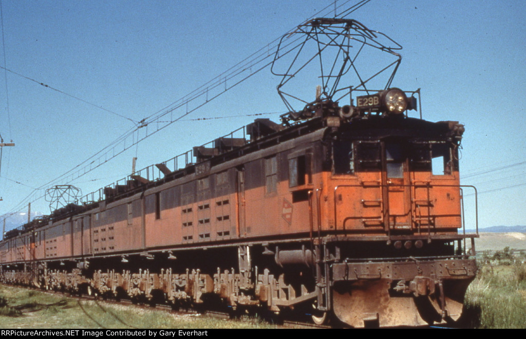 MILW Boxcab #E29B - Milwaukee Road